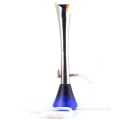 Grinderstar Portable Factory Direct Silver Russian Alpha Model Silicone Shisha Stainless Steel Hookah